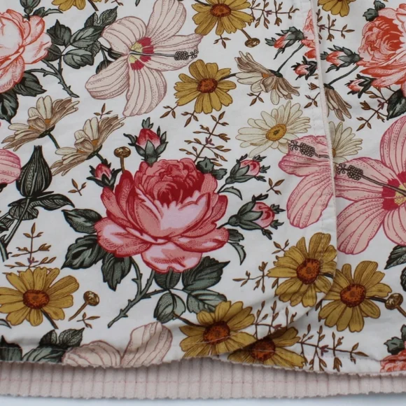 Handmade Toddler Girls Pink Corduroy Hooded Jacket – Size 3 - Picture 7 of 9